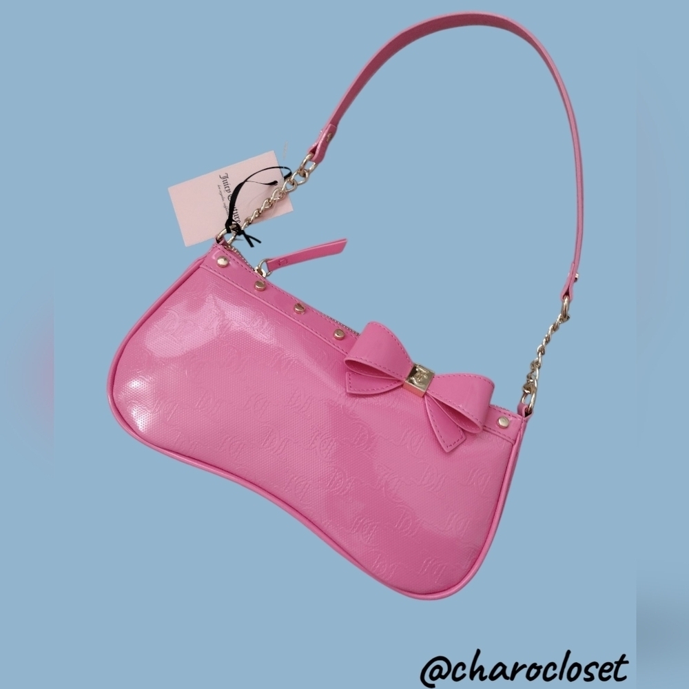 Juicy Couture Pink Bow Shoulder Bag - Picture 4 of 7